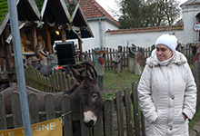 Wyjście do szopki z żywymi zwierzętami